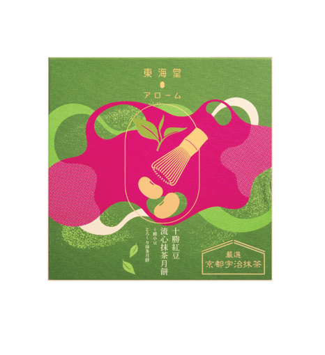 圖片 東海堂十勝紅豆流心抹茶月餅(券)