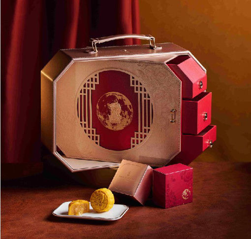 圖片 香港麗思卡爾頓酒店「尊貴燕窩奶黃月餅」禮盒(券)