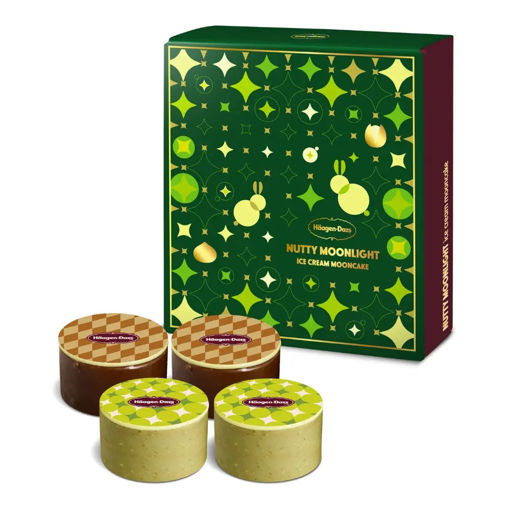 圖片 Haagen-Dazs 堅果．脆月 (四個)(禮券)