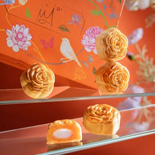 圖片 帝京酒店迷你金沙奶皇麻糬月餅(券)